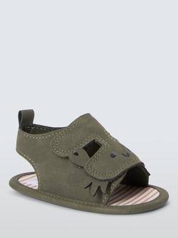 John Lewis Baby Crab Sandals, Multi, Multi