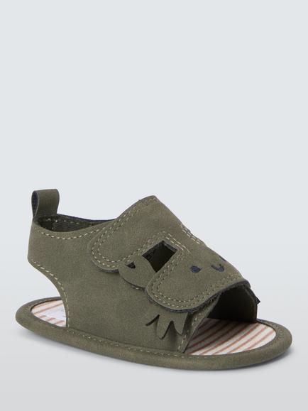 John Lewis Baby Crab Sandals, Multi, Multi