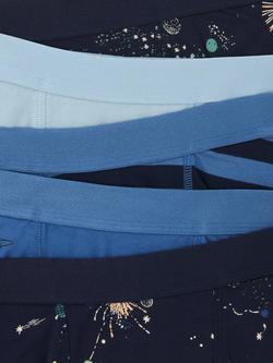 John Lewis Kids' Space Print Trunks, Pack of 5, Multi - view 2, Multi