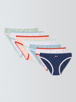 John Lewis Kids' Days of the Week Briefs, Pack of 7, Multi, Multi