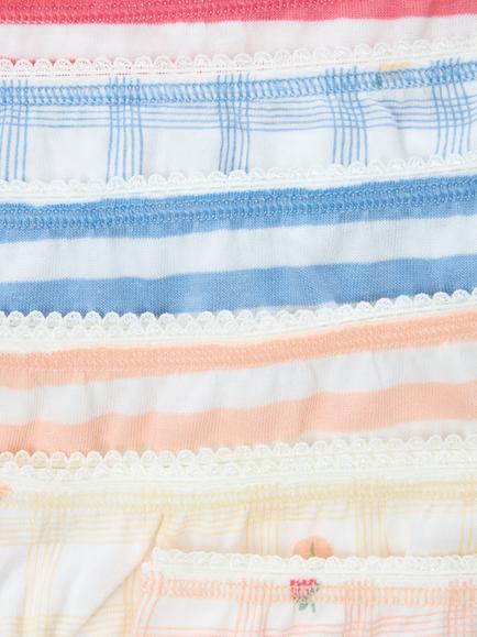 John Lewis Kids' Fruit Briefs, Pack of 7, Multi - view 2, Multi