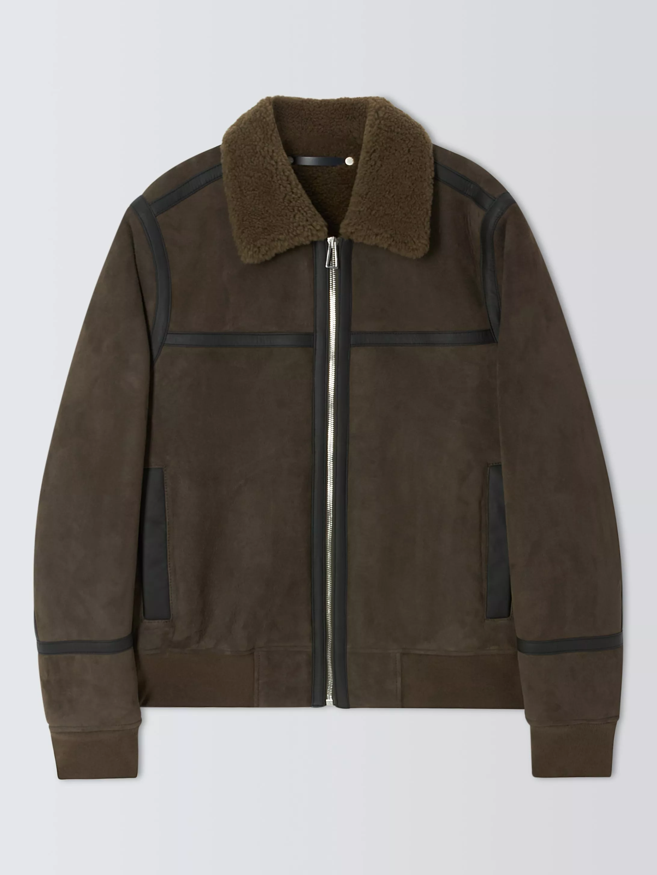 Paul Smith Red Leather Trucker Jacket Paul Smith