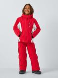 John Lewis Kids' Wind and Waterpoof Ski Trousers, Red