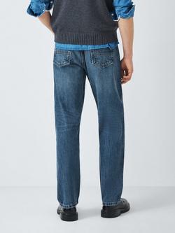 John Lewis Selvedge Regular Fit Denim Jeans - view 2, Vintage