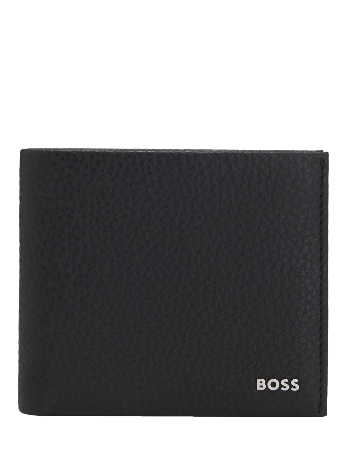 Product image 1 of 4, which shows HUGO BOSS BOSS Crosstown Leather Wallet, Black, One Size