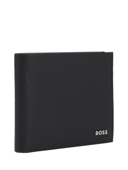 HUGO BOSS BOSS Crosstown Leather Wallet, Black - view 2, Black