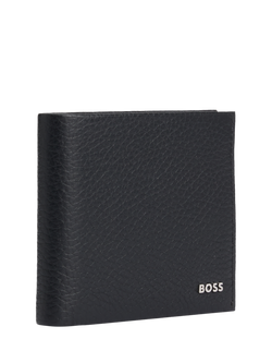 BOSS Leather Bifold Wallet, Black - view 2, Black