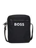 BOSS Logo Crossbody Bag, Black, One Size