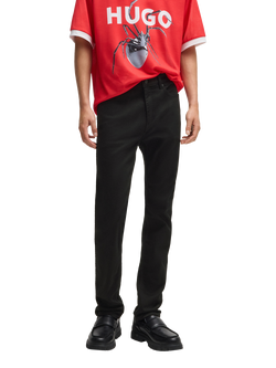 HUGO Slim Fit Jeans, Black, Black