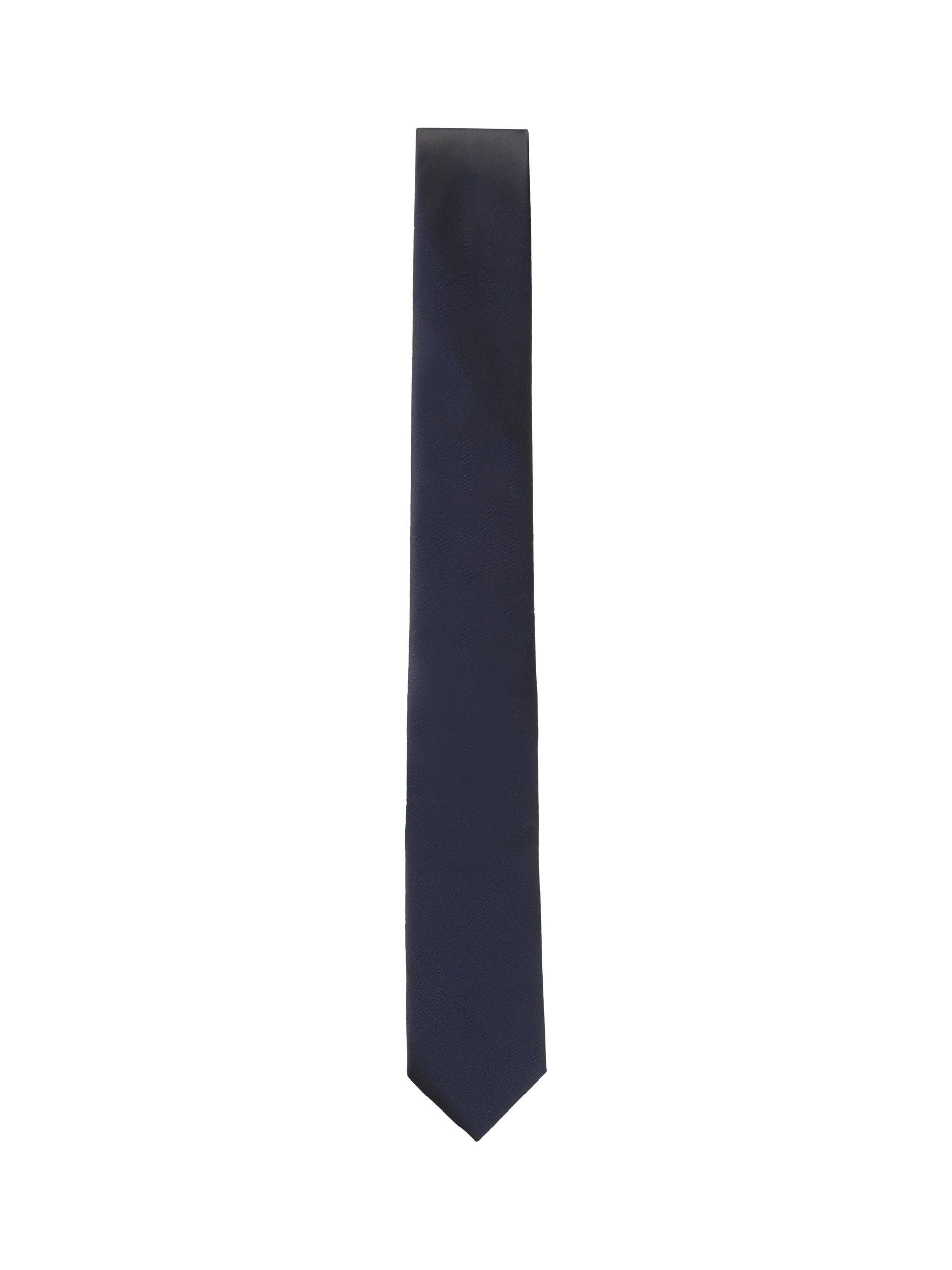 HUGO Silk Blend Tie, Open Blue