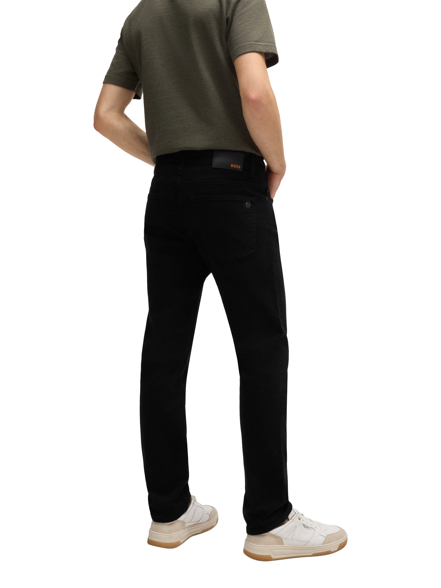 Product image 2 of 6, which shows BOSS Slim Jeans, Black, 29L