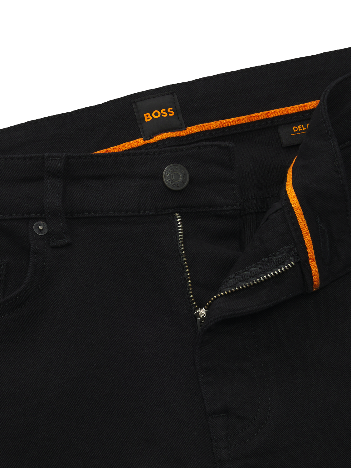 Product image 6 of 6, which shows BOSS Slim Jeans, Black, 29L