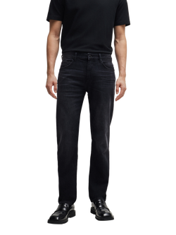 BOSS Regular Fit Jeans, Charcoal, Charcoal