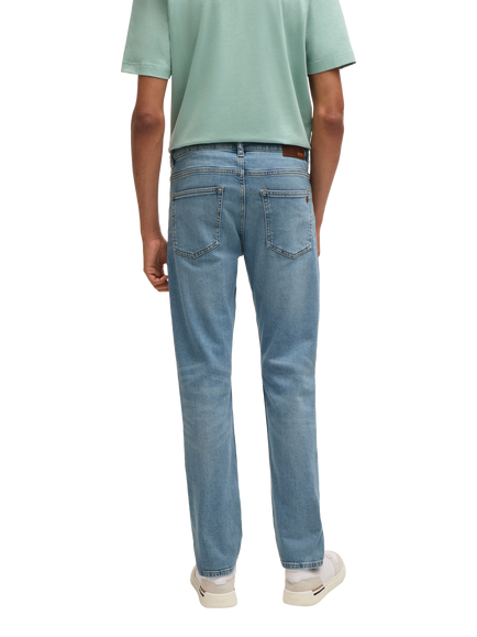 BOSS Comfort Stretch Slim Jeans, Bright Blue - view 2, Bright Blue