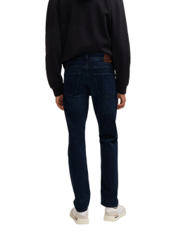 BOSS Comfort Stretch Slim Jeans, Dark Blue - view 2, Dark Blue