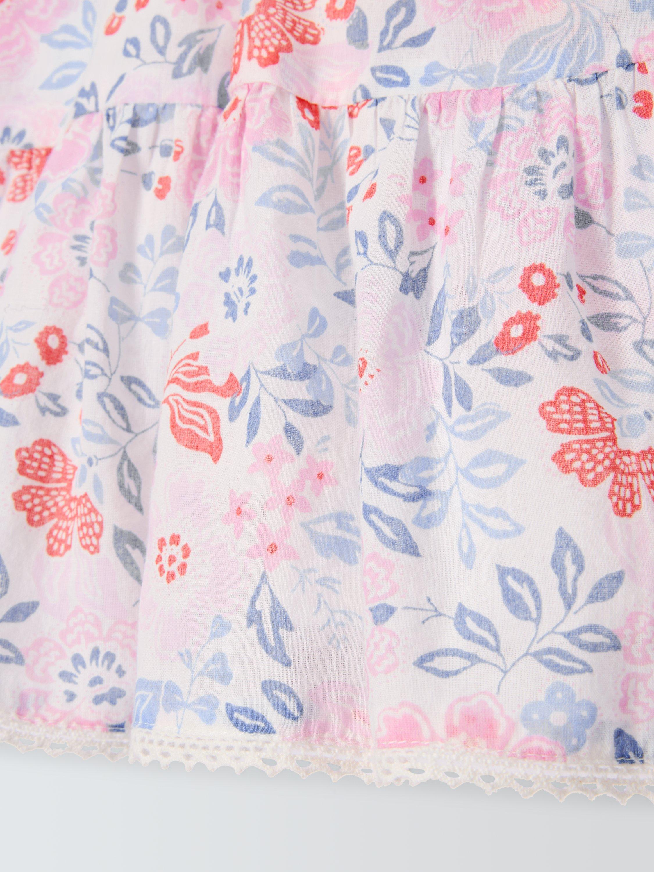 Product image 5 of 7, which shows John Lewis Kids' Floral Skorts, Multi, 2 years