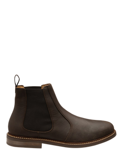 Loake Davy Nubuck Chelsea Boots, Brown, Brown