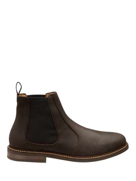 Loake Davy Nubuck Chelsea Boots, Brown, Brown
