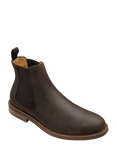 Loake Davy Nubuck Chelsea Boots, Brown