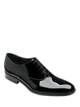 Loake Patent Leather Oxford Shoes, Black