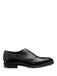 Loake Pheonix Leather Toe Cap Oxford Shoes, Black