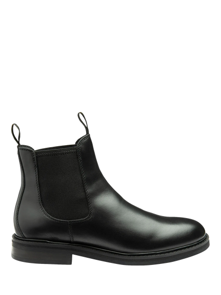 Loake Duckworth Leather Waterproof Chelsea Boots, Black