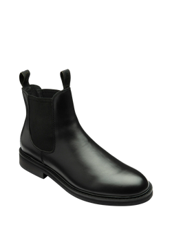 Loake Duckworth Leather Waterproof Chelsea Boots - view 2, Black