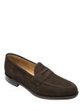 Loake Imperial Suede Loafers, Brown