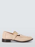John Lewis Giselle Leather Woven T-Bar Mary Jane Loafers