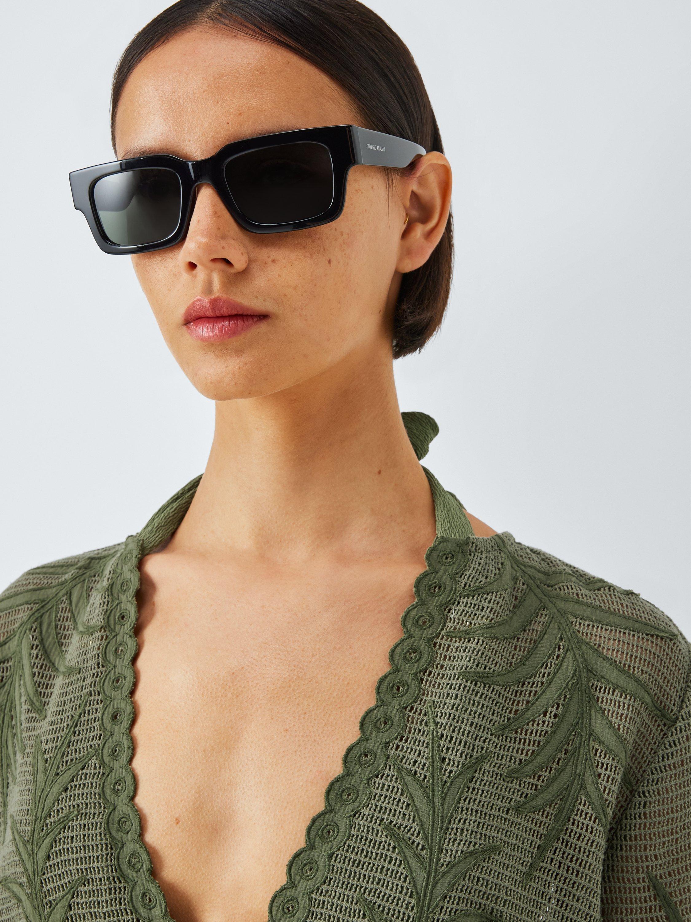Product image 5 of 6, which shows John Lewis Jacquard Mesh Kaftan, Khaki, S