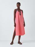 John Lewis Cheesecloth Beach Dress, Pink