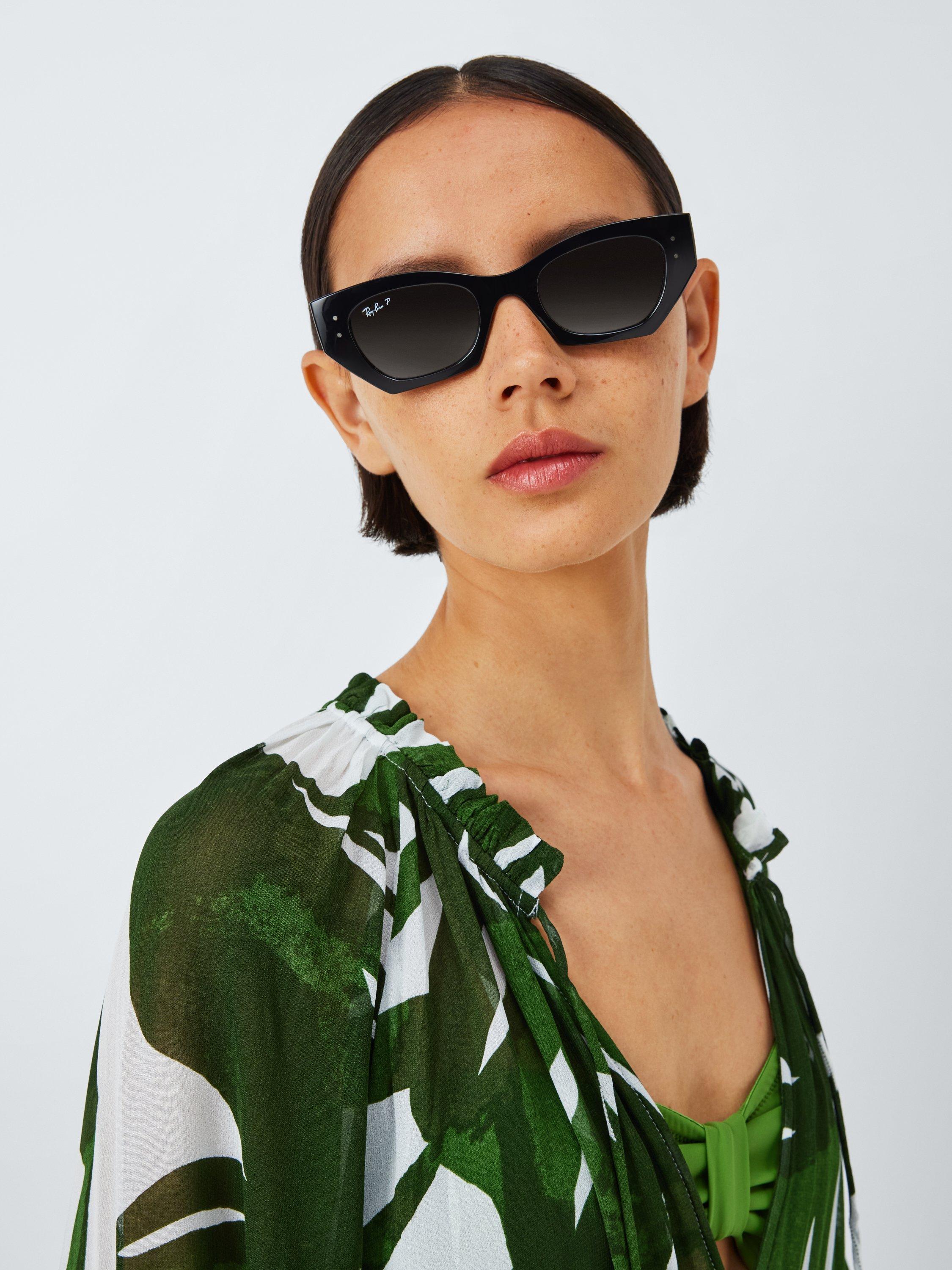 Product image 5 of 6, which shows John Lewis Maldives Palm Mini Dress, Green, S