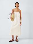 John Lewis Cheesecloth Beach Dress, Ivory
