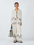 John Lewis Desert Palm Tie Top, Palm