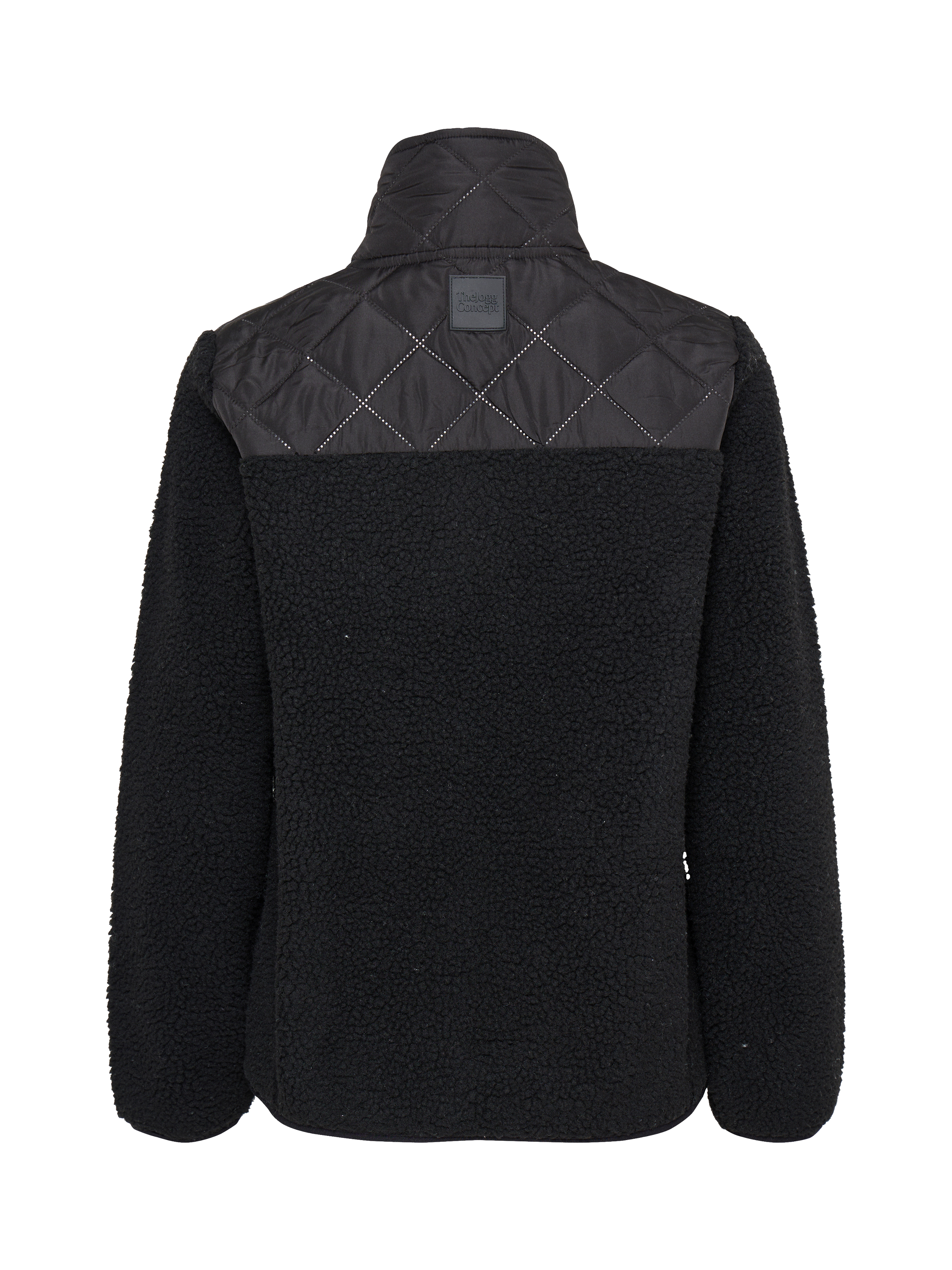 Product image 5 of 6, which shows The Jogg Concept JCBERRI Full Zip Fleece Jacket, Black, XS