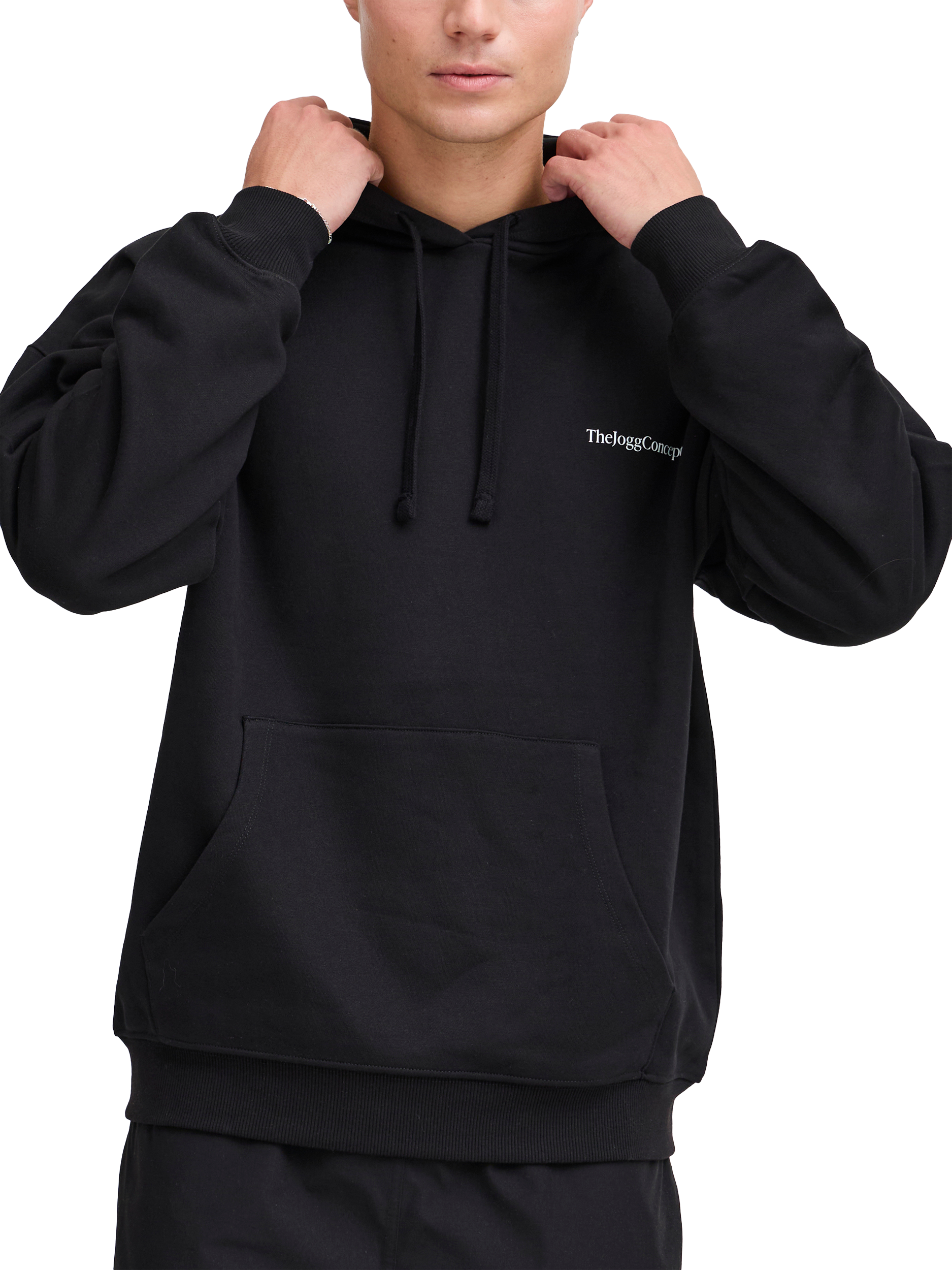 The Jogg Concept JCMSANDER Logo Hoodie Black