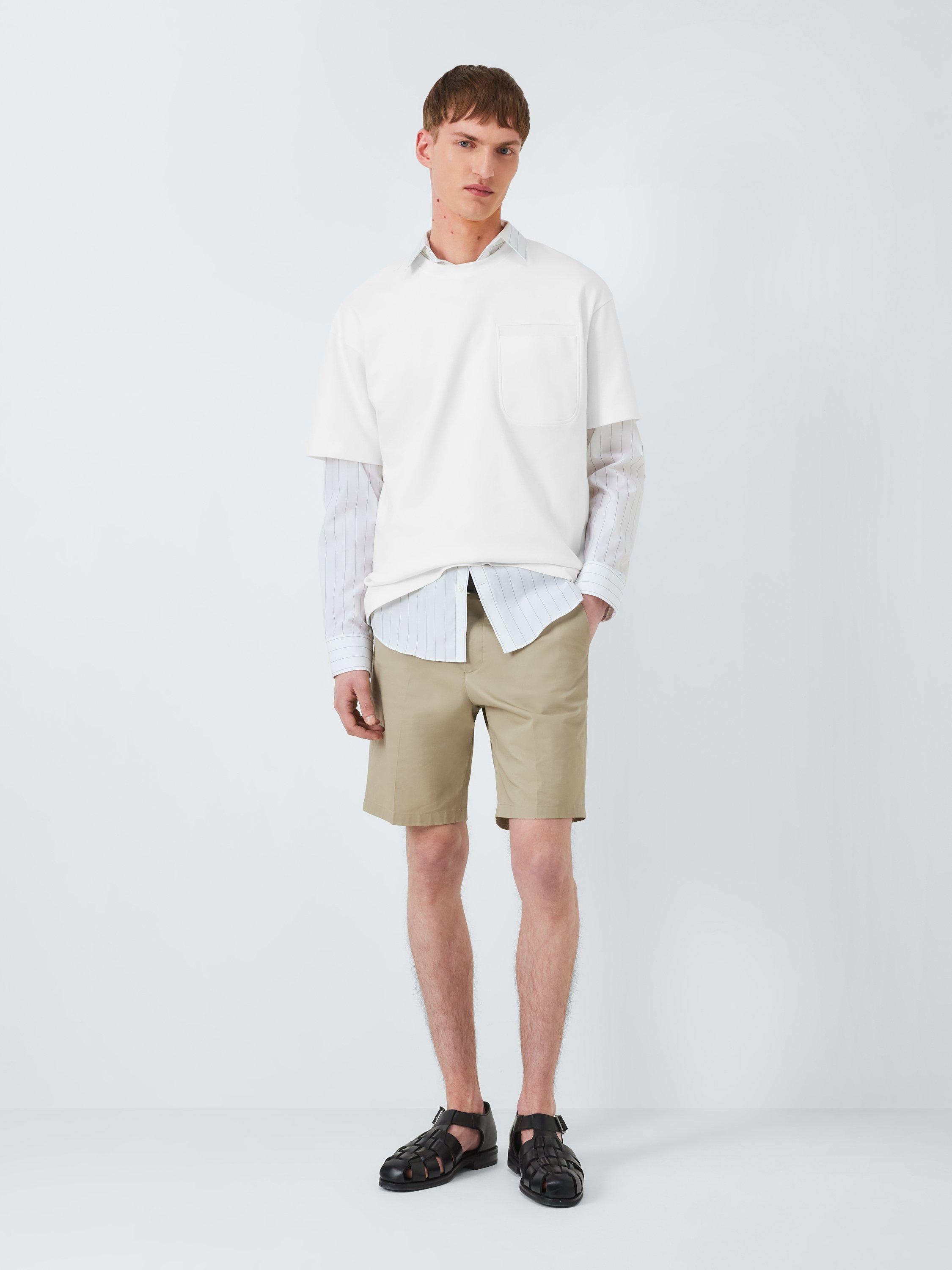 Product image 3 of 6, which shows Kin Cotton Regular Fit Pocket T-Shirt, Cloud Dancer, S