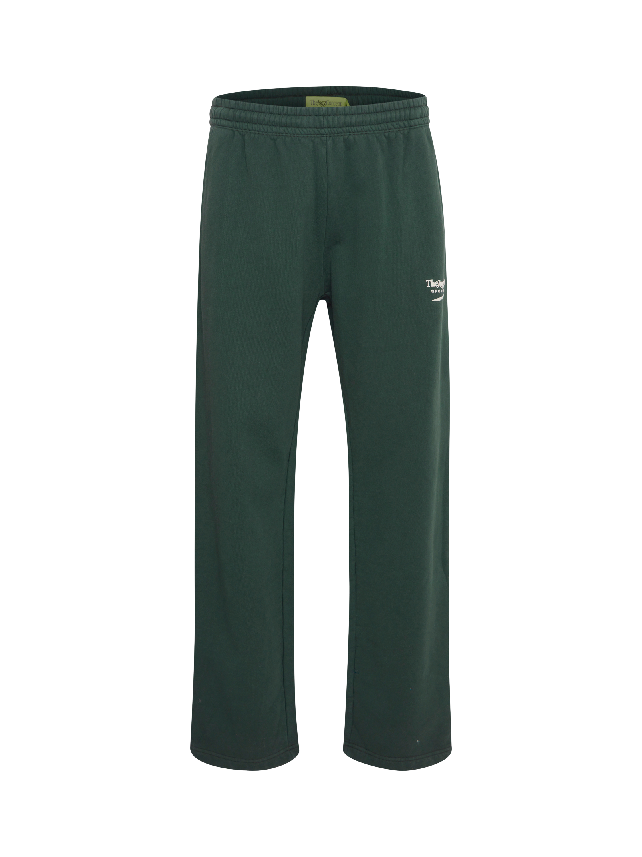 Product image 4 of 4, which shows The Jogg Concept JCMRUBI Logo Joggers, Green, S