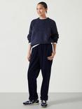 HUSH Lisa Corduroy Joggers, Navy