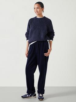 HUSH Lisa Corduroy Joggers - view 2, Navy