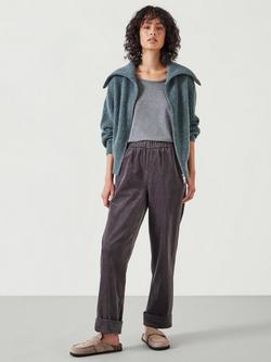 HUSH Lisa Corduroy Joggers, Charcoal