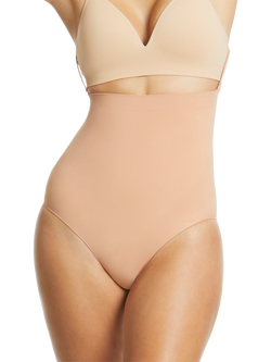 AMbra Killer Curve High Cut Knickers, Toffee