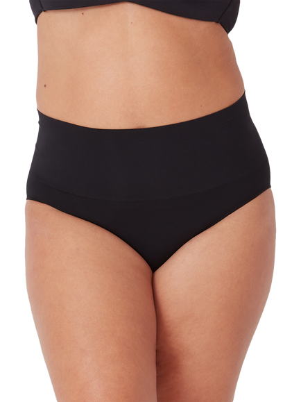 Ambra Seamless Smoothies Light Control Full Briefs, Pack of 2, Black