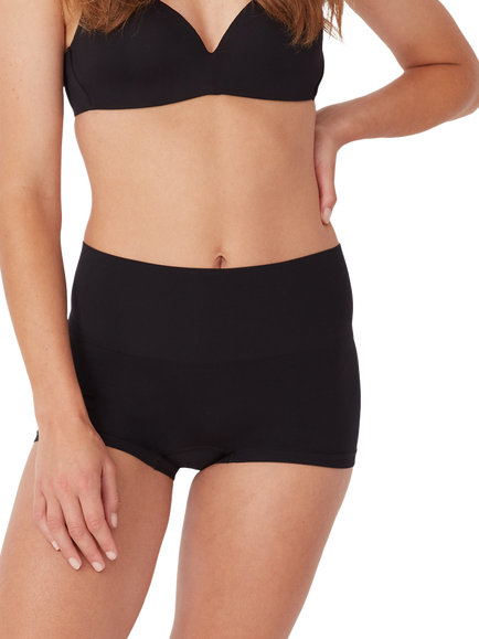 Ambra Seamless Smoothies Light Control Shorts, Pack of 2, Black