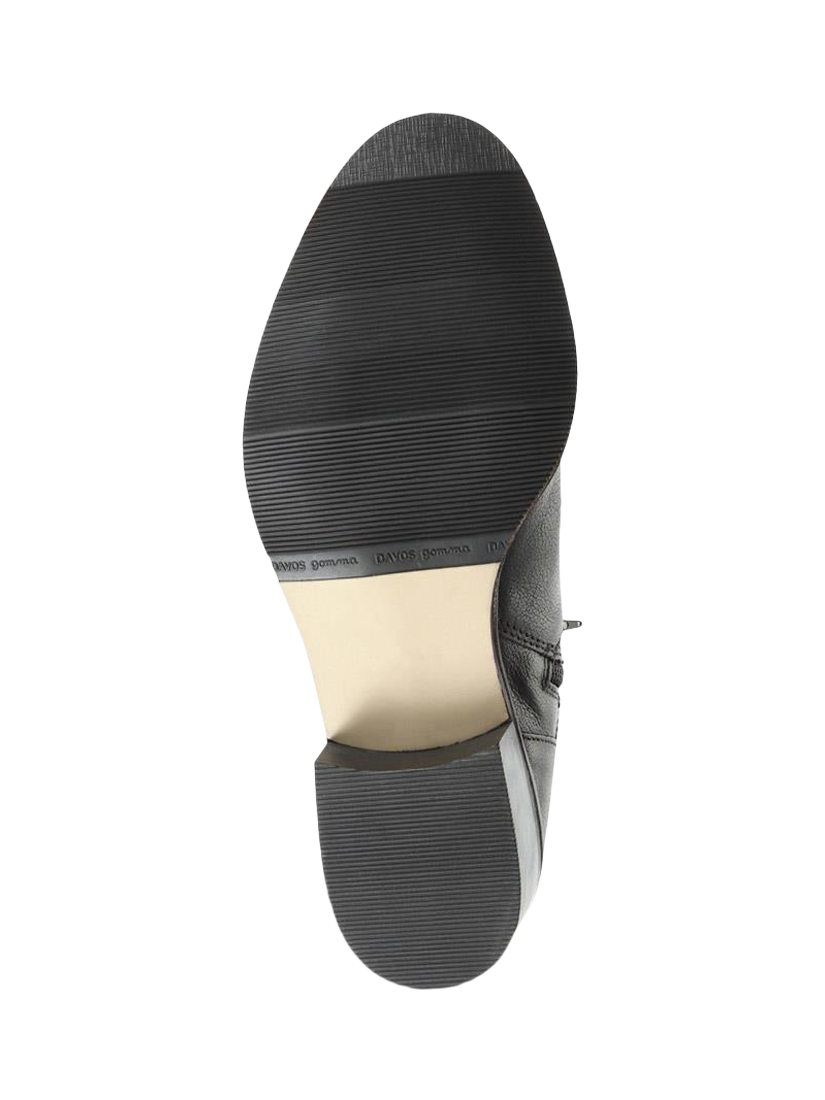 Product image 5 of 7, which shows Jones Bootmaker Phoebe Slim Calf Fit Leather Riding Boots, Black, 3