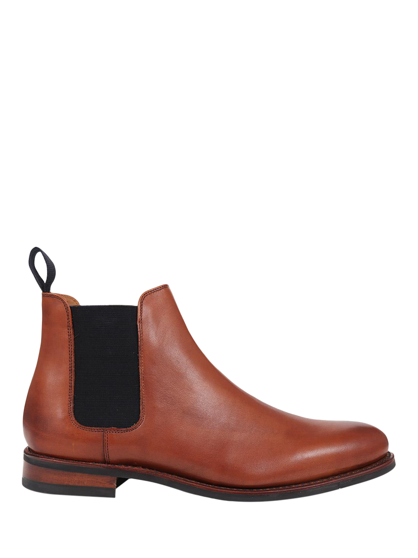 Jones Bootmaker Bayridge 2 Leather Chelsea Boots British Tan
