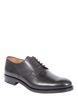 Jones Bootmaker Cambridge 2 Leather Derby Shoes, Black - view 2, Black