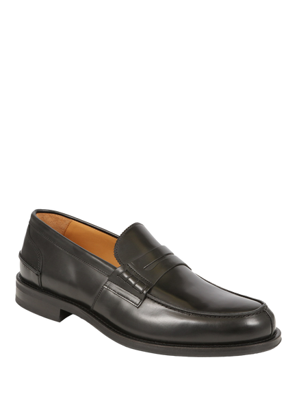 Jones Bootmaker Chorleywood Leather Loafers - view 2, Black