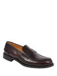 Jones Bootmaker Chorleywood Leather Loafers, Burgundy