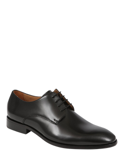 Jones Bootmaker Melvin Leather Oxford Shoes - view 2, Black